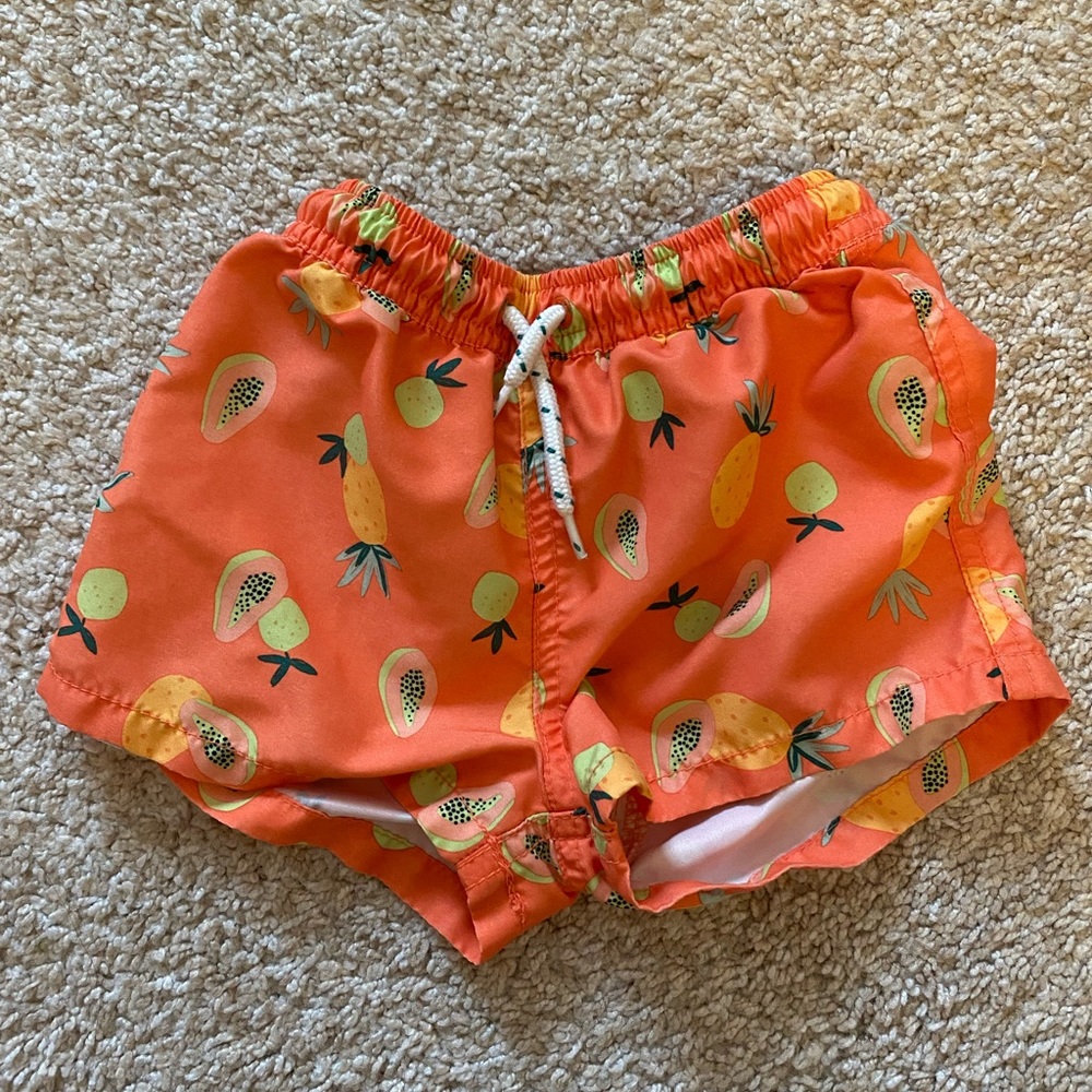 Zara toddler swim trunks